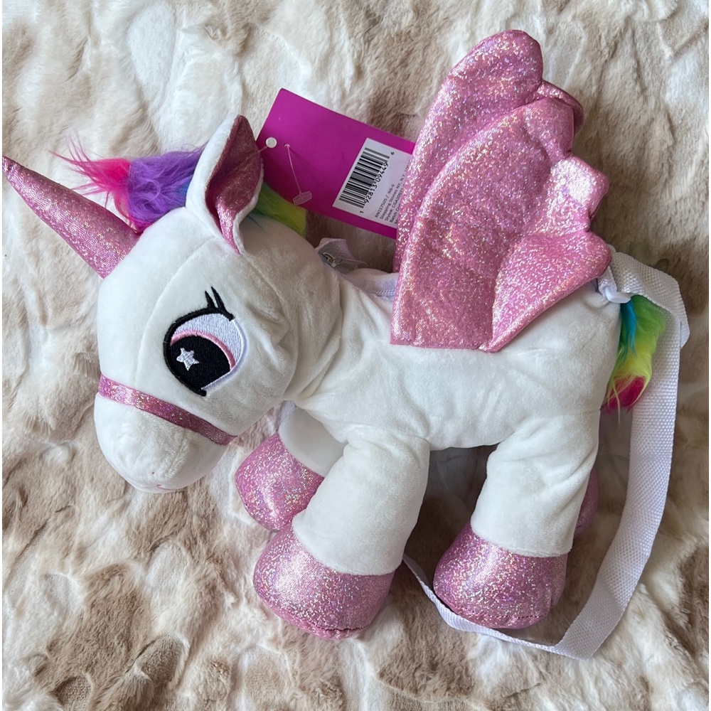 Unicorn plushy purse